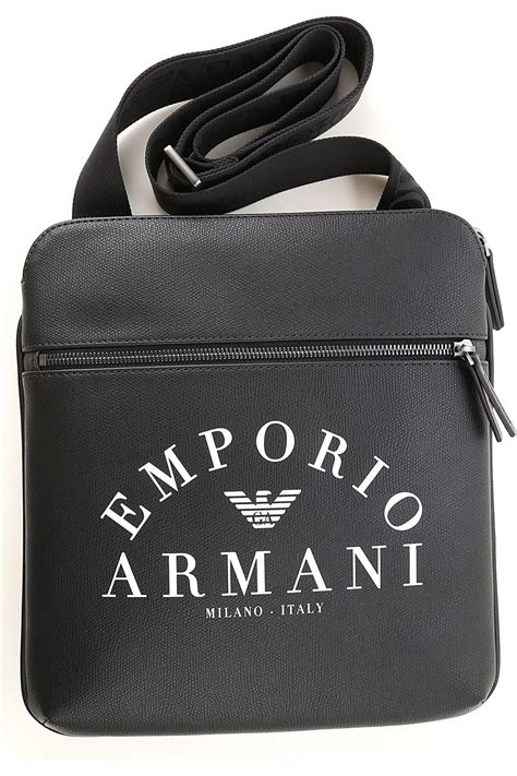 mens armani pouch sale|armani shoulder bag men's.